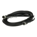 ABB Jokab Sensor Actuator Cable 3 m Black PVC Jacket Male to Female M12 5 Contacts 2TLA020056R2100 M12-C312