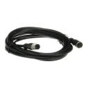 ABB Jokab Sensor Actuator Cable 3 m Black PVC Jacket Male to Female M12 5 Contacts 2TLA020056R2100 M12-C312