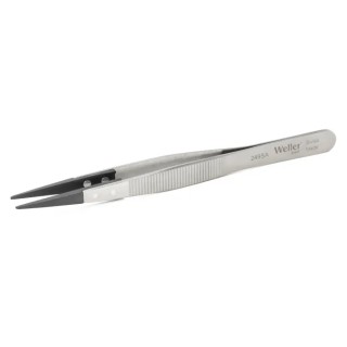 Weller Erem 5.1in Stainless Steel Pointed ESD Safe Tweezer 249SA