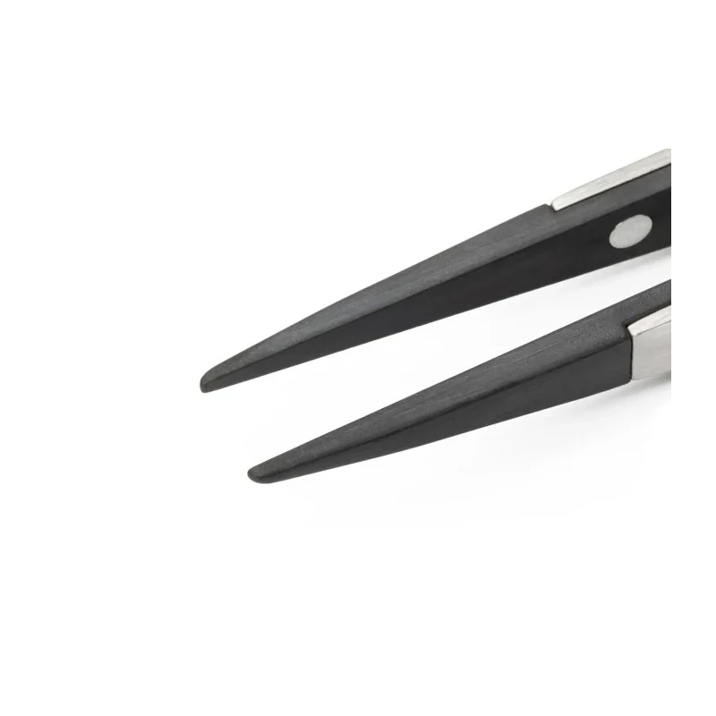 Weller Erem 5.1in Stainless Steel Pointed ESD Safe Tweezer 249SA