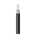 Belden RG58 Coaxial Cable 20AWG 1.9kV 30.48m Black LSZH Flame Retardant PVC Jacket Unterminated 8240 Series 
