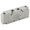 RS PRO Pneumatic Solenoid Valve 5/2 Monostable Pneumatic G 1/8, Aluminium Body, 10 bar, 740 NL/min Flow Rate 176-2106