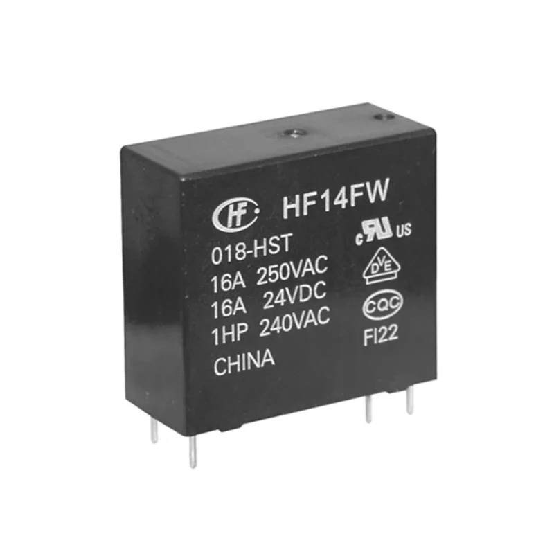 Hongfa Europe GMBH PCB Power Relay 24V dc Coil 20A Switching Current SPDT HF14FW/024-ZPTF