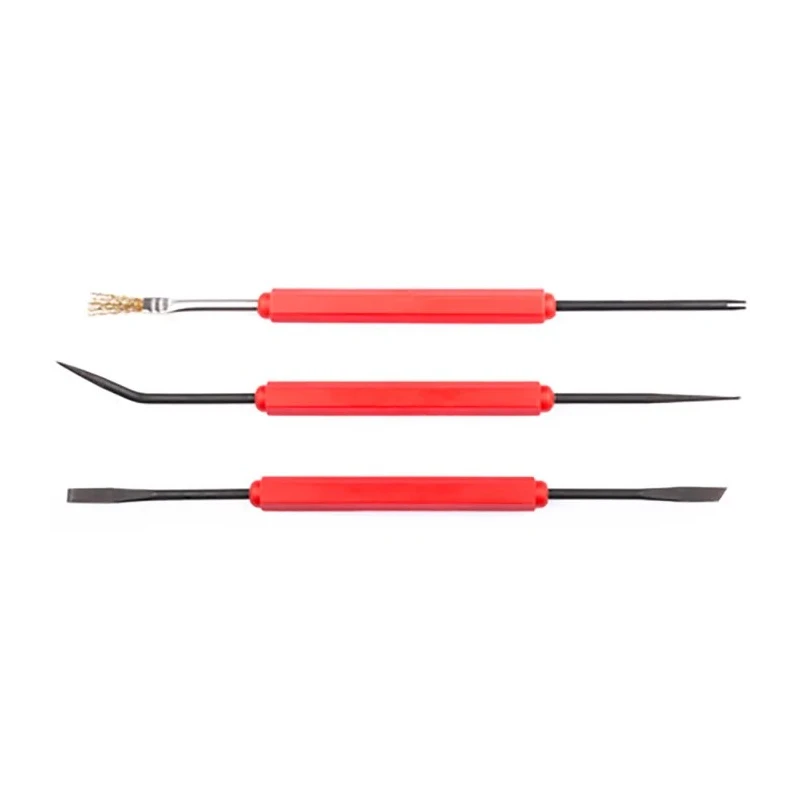 RS PRO 3 Piece Soldering Aid Tool Kit, Lightweight Durable Ergonomic Handles, Overall Length 175 mm 176-3428