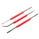 RS PRO 3 Piece Soldering Aid Tool Kit, Lightweight Durable Ergonomic Handles, Overall Length 175 mm 176-3428