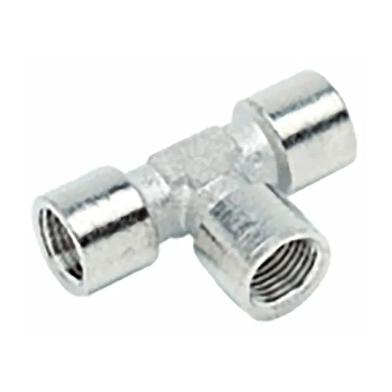 RS PRO Brass Threaded Tee Fitting Adapter Female 1/8 in to Female 13 mm 176-1058