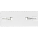 Vikan Nylon, Stainless Steel, Polypropylene White Mop Head 55005