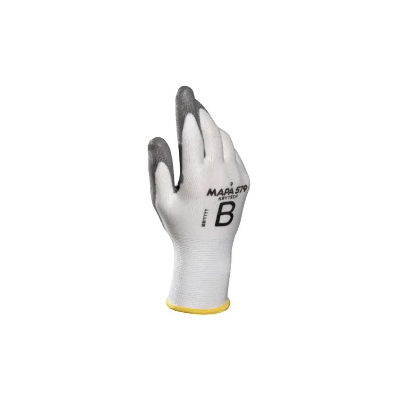 Mapa KRYTECH 579 Grey, White HPPE Polyurethane Coated Work Gloves Size 9 579
