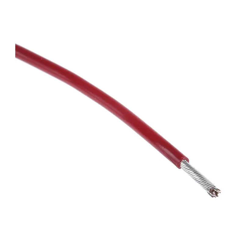 Alpha Wire Harsh Environment Hookup Wire PVC Series Red, 7 x 0.20 mm, Polyvinyl Chloride Jacket, 30 m, 3050 RD005