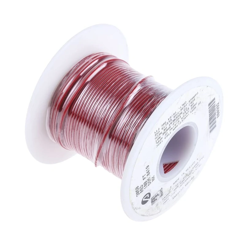 Alpha Wire Harsh Environment Hookup Wire PVC Series Red, 7 x 0.20 mm, Polyvinyl Chloride Jacket, 30 m, 3050 RD005