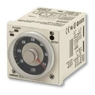 Omron Multifunction DIN Rail Timer Relay with 0.05 s to 300 h Range, 12 to 48 V DC / 24, 48 V AC Supply, 5A Contact H3CR