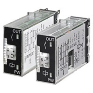 Omron Multifunction Front Mount Timer Relay, 1-Contact, DPST, 12 to 24 V DC or 24 V AC, 0.1 min to 100 h Time Range H3RN