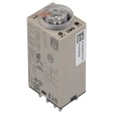 Omron H3Y-2 Series DIN Rail Timer Relay, 2-Contact, DPDT Switch, 24V DC Supply Voltage, ON Delay Mode, 0.04 s H3Y-2 DC24 10S