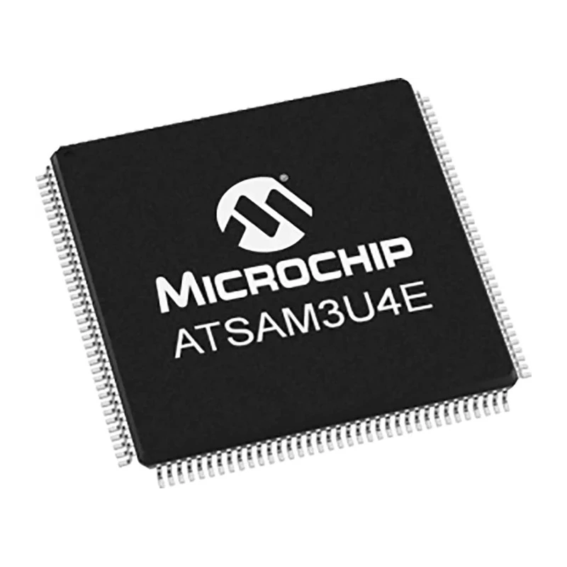 Microchip 32 bit ARM Cortex M3 Microcontroller 96 MHz 256kB FLASH 144-Pin LQFP ATSAM3U4EA-AU