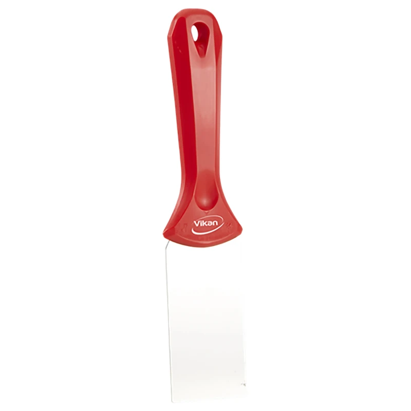 Vikan Stainless Steel Plastic Hand Scraper, Stainless Steel Blade, Plastic Handle, 235mm Length 40084