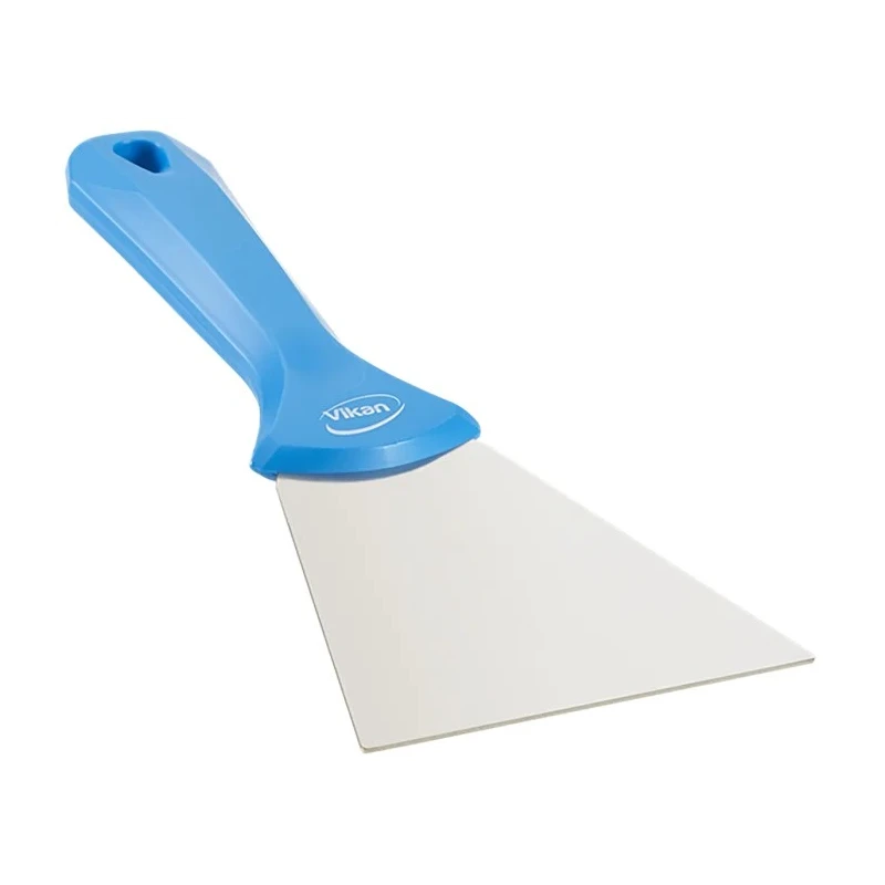 Vikan Stainless Steel Plastic Hand Scraper with Plastic Handle and 235mm Blade Length 40093