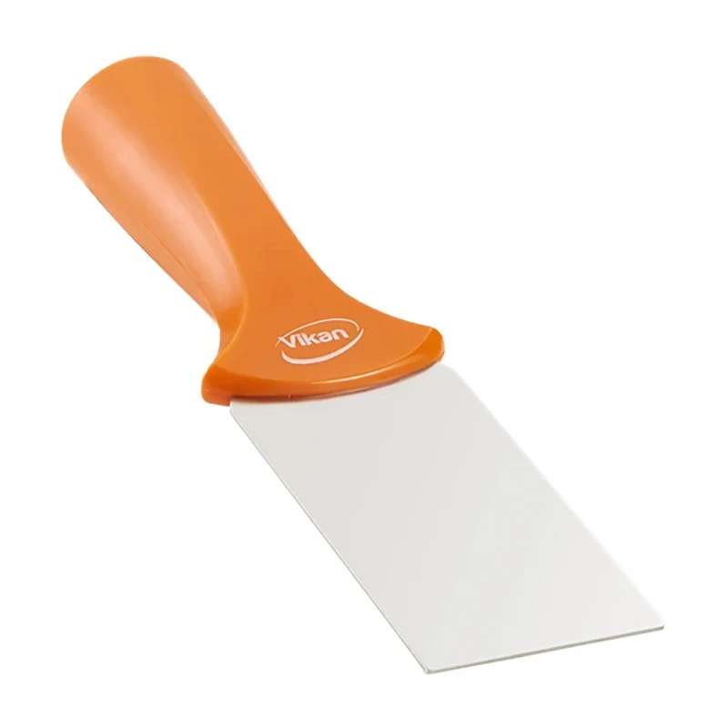 Vikan Stainless Steel Plastic Hand Scraper with 205mm Blade Length 50mm Blade Width 1 Piece 40107