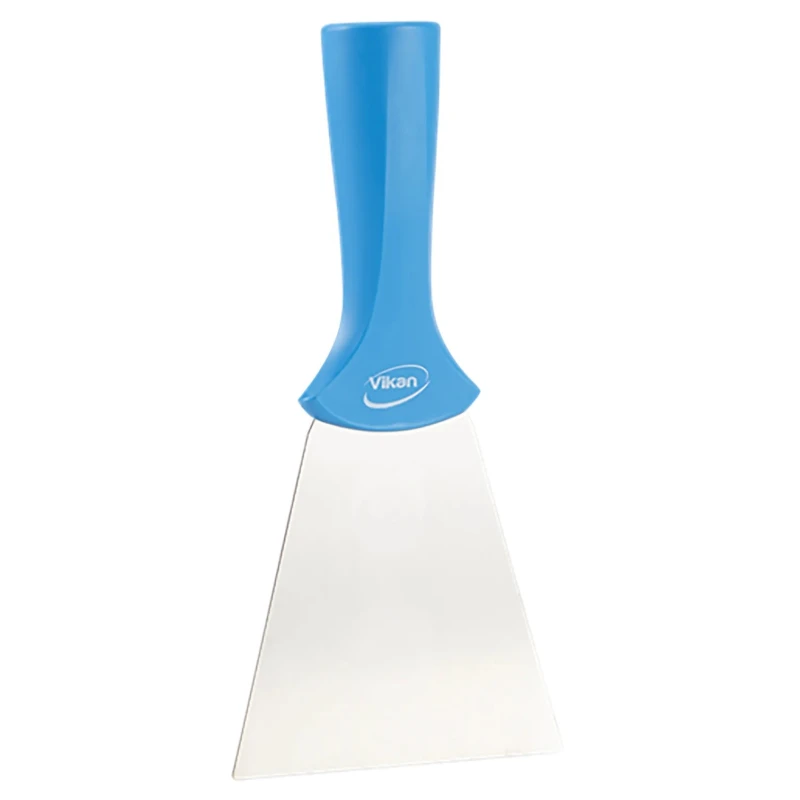 Vikan Stainless Steel Plastic Hand Scraper with 205mm Blade Length and 100mm Blade Width 40113
