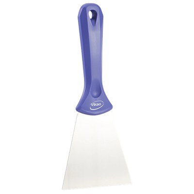 Vikan Stainless Steel Plastic Hand Scraper Overall Length 235mm Blade Width 100mm 40098