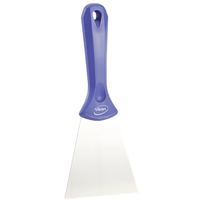 Vikan Stainless Steel Plastic Hand Scraper Overall Length 235mm Blade Width 100mm 40098