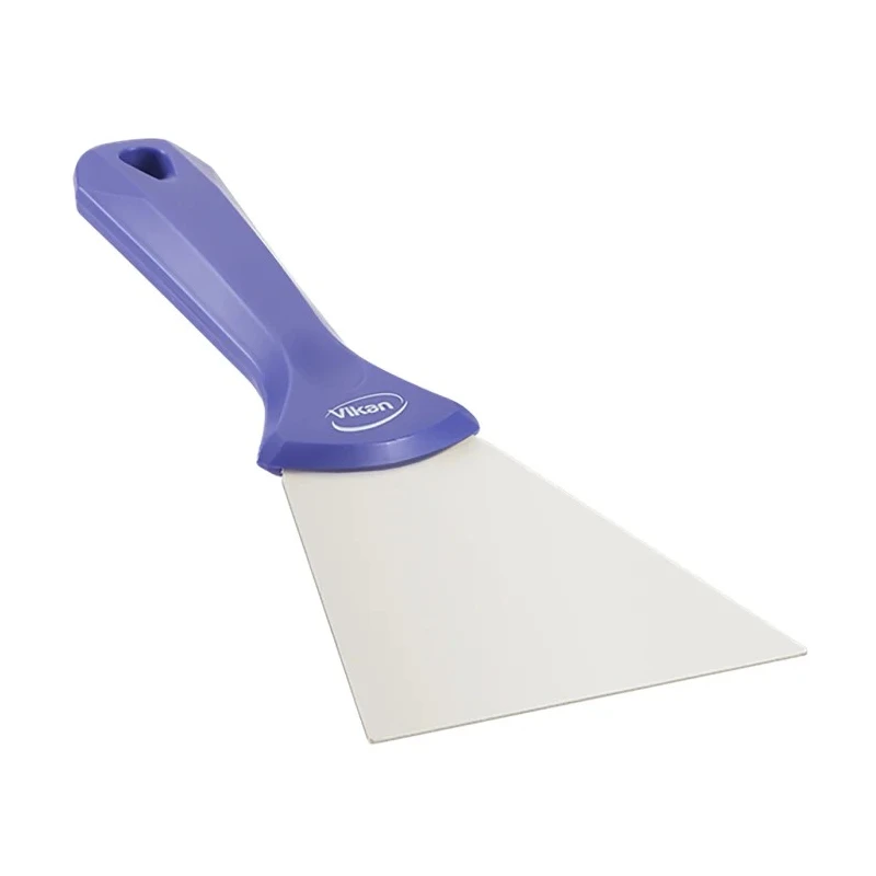 Vikan Stainless Steel Plastic Hand Scraper Overall Length 235mm Blade Width 100mm 40098