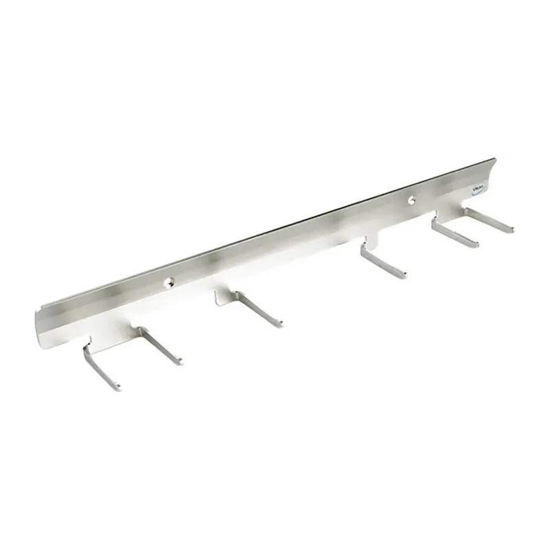 Vikan Stainless Steel Grey Mop Holder Wall Bracket 0618