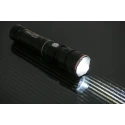 RS PRO Rechargeable LED Torch 550 lm Aluminium Housing, USB Type C 2200mAh Battery, 175 mm 176-6030