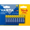 Varta Longlife Power Alkaline AAA Battery 1.5 V 4903121492