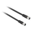 Telemecanique Sensors Sensor Actuator Cable Female 5 Way Straight to Female 5 Way M12 Polyurethane Jacket 3m XZCR1111064D3