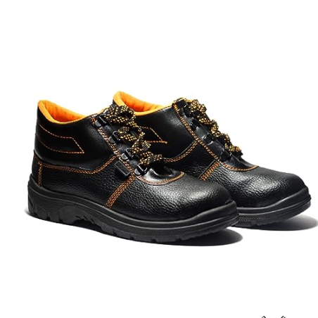 health-safe-high-ankle-safety-shoes-for-men-women-light-weight-for-industrial-work-size-6-black-orange-57787