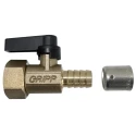 Watts Brass Compression Pipe Fitting Male Metric 1/2 in to Male 1/2 in 141808