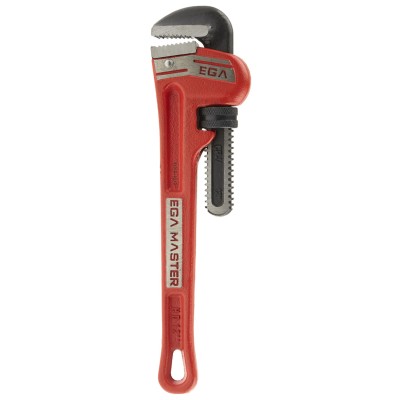 Ega-Master 50.8 mm Jaw Capacity Pipe Wrench, 304.8 mm Overall Length, Metal Handle, VDE/1000V Approved Non-Sparking 61016