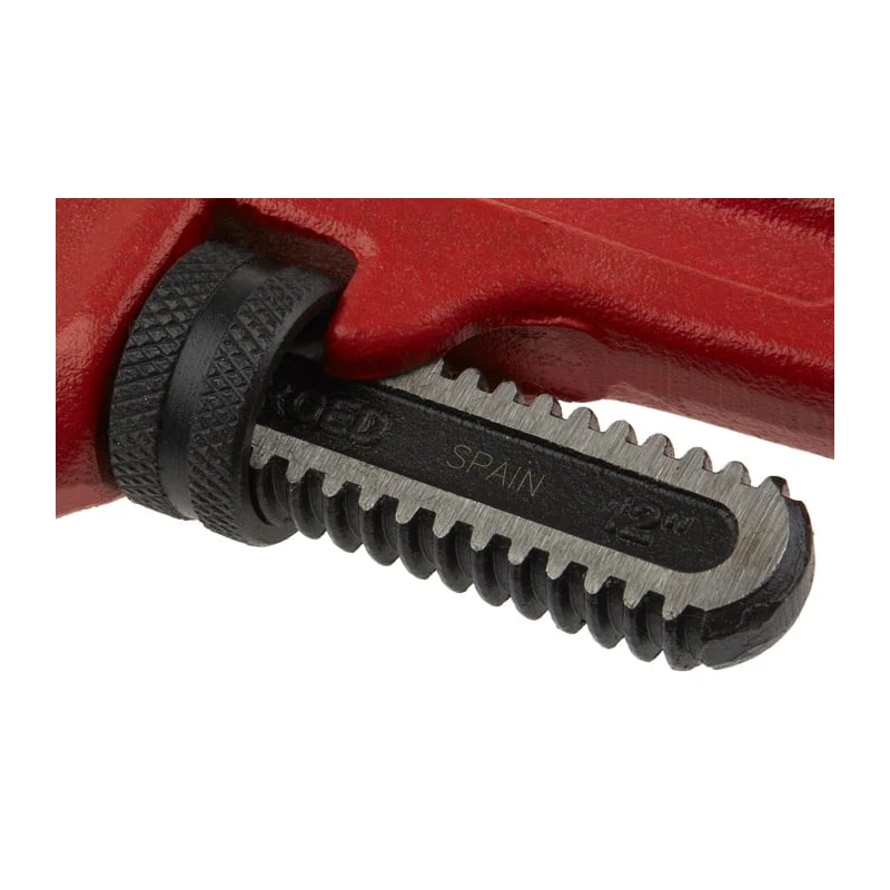 Ega-Master 50.8 mm Jaw Capacity Pipe Wrench, 304.8 mm Overall Length, Metal Handle, VDE/1000V Approved Non-Sparking 61016
