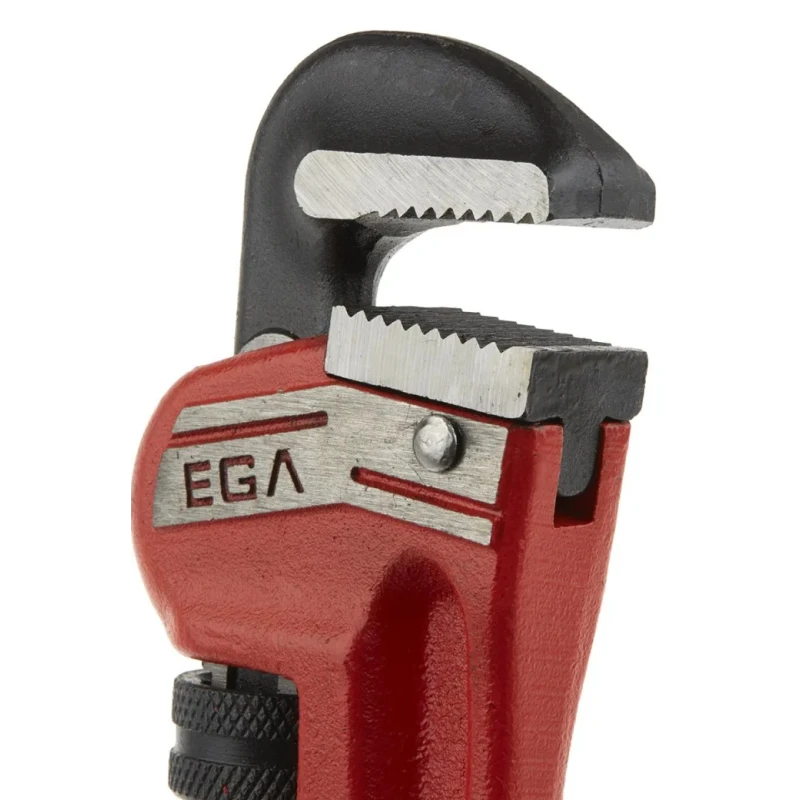 Ega-Master 50.8 mm Jaw Capacity Pipe Wrench, 304.8 mm Overall Length, Metal Handle, VDE/1000V Approved Non-Sparking 61016