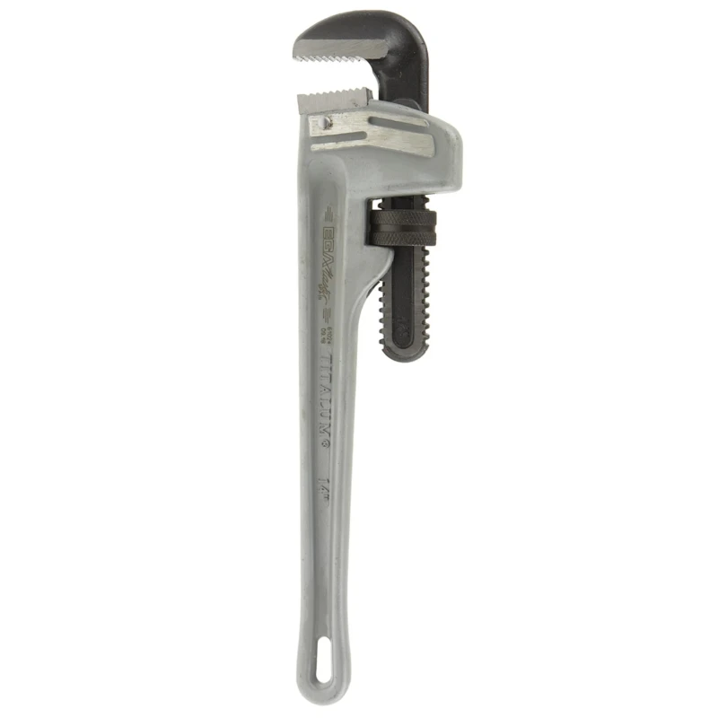 Ega-Master Pipe Wrench with 50.8 mm Jaw Capacity, 355.6 mm Overall Length, Metal Handle, VDE/1000V Approved 61024