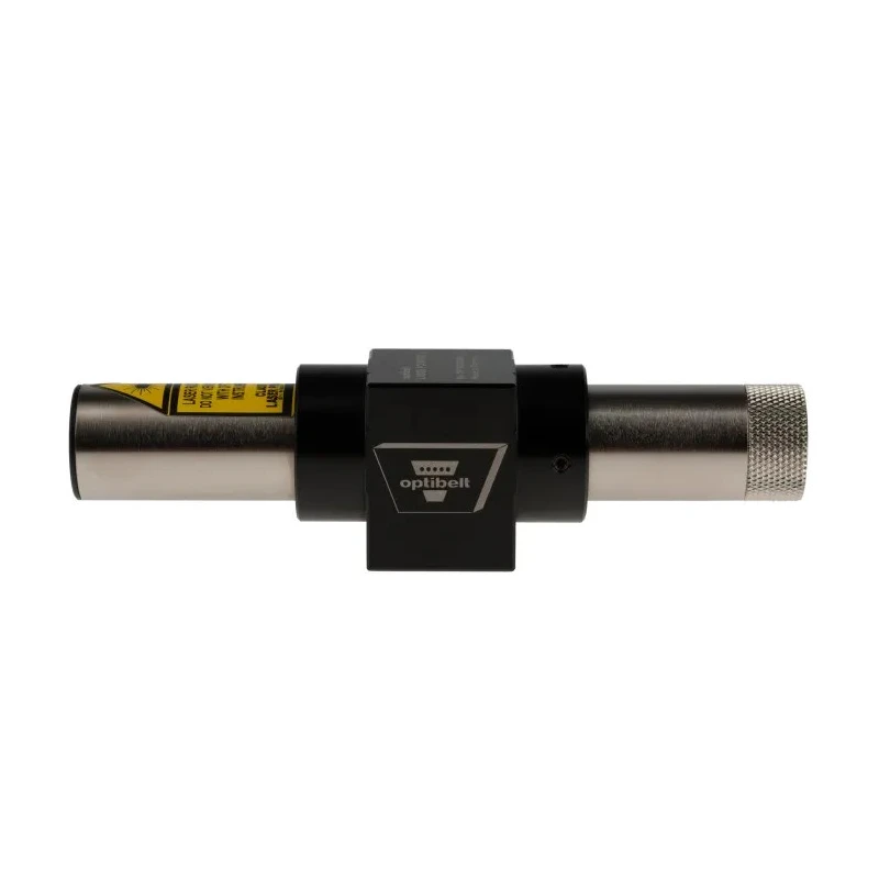 OPTIBELT Belt Alignment Tool Laser Class 1M Battery AA Brass Nickel Plated Magnetic Mount Laser Pointer II