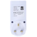 RS PRO Digital Plug In Timer 230V AC 50Hz Type G British 3-Pin 100h Battery Life 178-5368