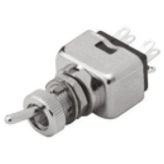 EOZ Rotary Switch Panel Mount On-On SPDT Solder Terminal 48 V dc 220 V ac 02 17312 21