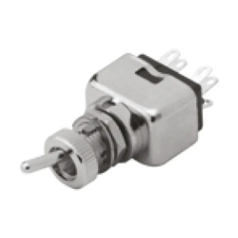 EOZ Rotary Switch Panel Mount On-On SPDT Solder Terminal 48 V dc 220 V ac 02 17312 21