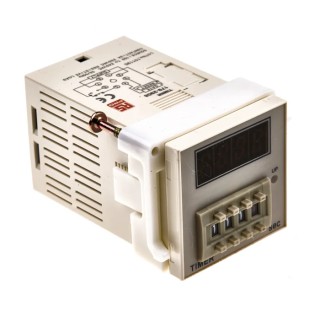 RS PRO Plug-in Digital Counter Timer Relay 8-Contact 100 V AC 240 V AC 999.9 s 1-Function SPDT Switch Configuration 179-2908