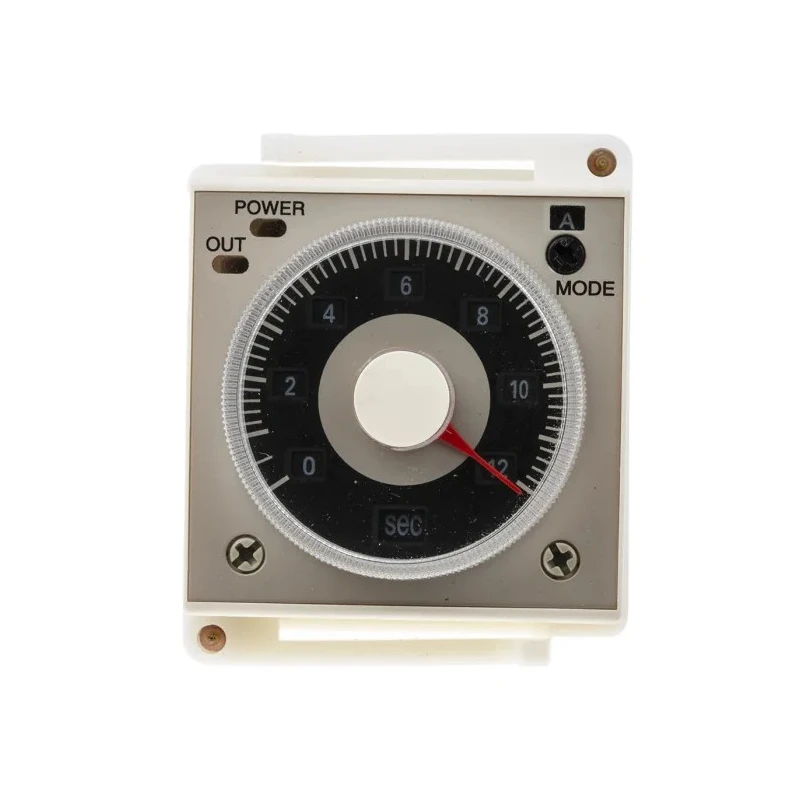 RS PRO Panel Timer Relay 2-Contact DPDT Multifunction 0.1 s to 300 h 100 to 125 V dc, 24V ac, 48 V ac 179-2918
