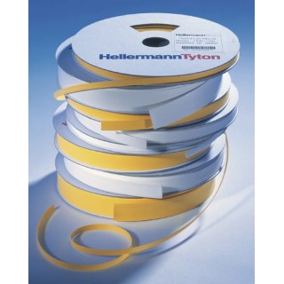 HellermannTyton Heat Shrink Tubing Yellow 3 mm Sleeve Diameter x 176 m Length 3:1 Ratio Polyolefin TCGT3