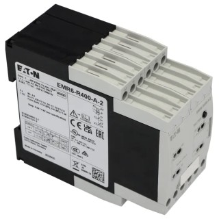 Eaton Monitoring Relay 3 Phase DIN Rail Mount Screw Terminal 24 to 240 V AC IP20 IP50 184774 EMR6-R400-A-2