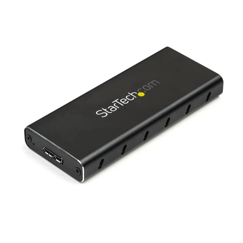 StarTech.com M.2 SATA Hard Drive Enclosure USB 3.1 Gen 2 with Aluminium Housing SM21BMU31C3