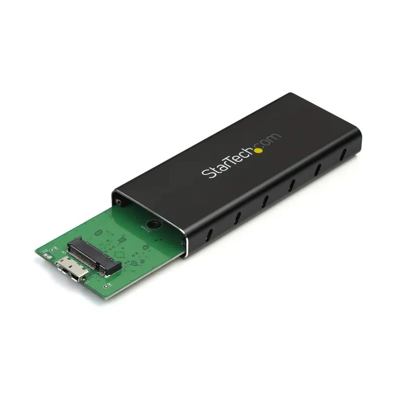 StarTech.com M.2 SATA Hard Drive Enclosure USB 3.1 Gen 2 with Aluminium Housing SM21BMU31C3