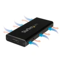 StarTech.com M.2 SATA Hard Drive Enclosure USB 3.1 Gen 2 with Aluminium Housing SM21BMU31C3