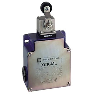 Telemecanique Sensors OsiSense XC Series Roller Lever Limit Switch 4P IP66 Zinc Alloy Housing 500V 10A XCKML115H29