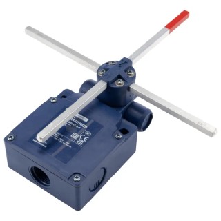 Telemecanique Sensors XCKV Series Rod Limit Switch 2 NC/2 NO Contact with IP65 Plastic Housing 240V AC 3A 