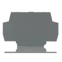 WAGO End & Intermediate Plate for Use with 859 Series Relay and Optocoupler Modules 859-525