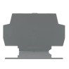 WAGO End & Intermediate Plate for Use with 859 Series Relay and Optocoupler Modules 859-525